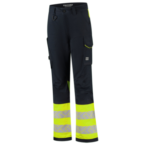 TRICORP BROEK DAMES 2-WS RED. HI-VIS 506126 INK/GL MT 44
