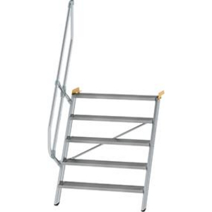 3210034895 Aluminium-Treppe 60 Grad 5 Stufen B 1000 mm