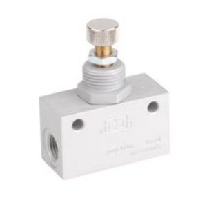 LIMITEUR DEBIT UNI-DIRECTION EN LIGNE ALU REGLAGE/MANU FF1/8