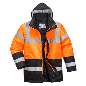 PORTWEST JACK 2-TONE S467 HI-VIS ORANJE/GRIJS MT XL