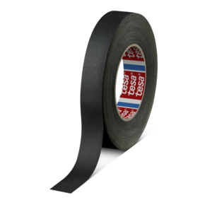 RUBAN TOILE FIBRANNE NON ENDUITE NOIR 04541 50 M X 25 MM N