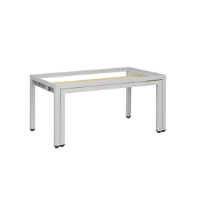 SOCLE-BANC RETRACT 800X800X420 GRIS RAL 7035