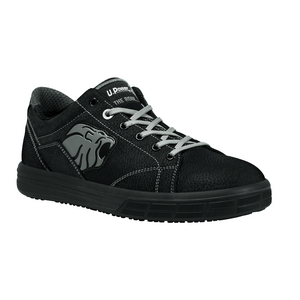 CHAUSSURE BASSE KING P40 S3 SRC CUIR NUBUCK NOIR ALU