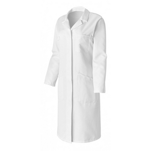 BLOUSE FEMME ANTI STATIQUE T3 ESD BLANC MANCHE LONGUE