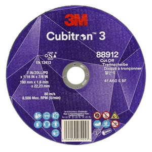 DISQUE A TRONCONNERCUBITRON 60+, T41, 180 MMX1.6 MMX22.23MM