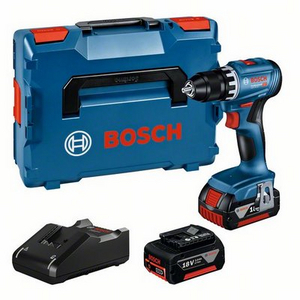 01000456, 8110201275, 06019K3204 Akku-Bohrschrauber GSR 18V-45 2x18,0 V 3.0 Ah + GAL18V-40