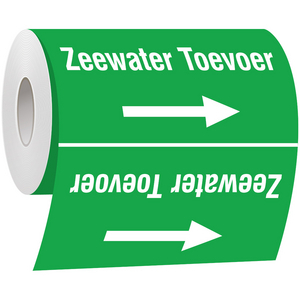 BRADY LEIDINGMERKER 200MM ZEEWATER TOEVOER (ROL=30M)