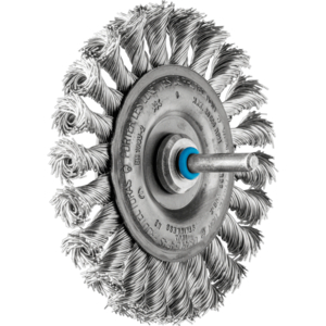 PFERD Shank mounted wheel brush, knotted RBG 10012/6 INOX 0,50