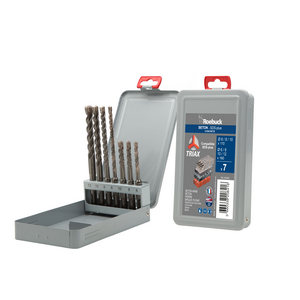 SET 7 PUNTE PER CALCESTRUZZO SDS PLUS 3 TAGLIENTI TRIAX NUMERO DI ELEMENTI 7 853500