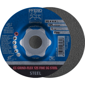 PFERD SLIJPSCHIJF CC-GRIND-FLEX 125 FINE SG STEEL