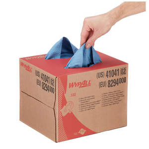 WYPALL X80 PANNI-BRAG BOX/BLU ACCIAIO 1 CONFEZIONE X 160 FOGLI 8294