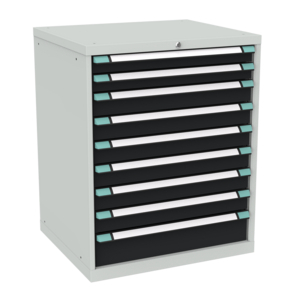 9 DRAWERS CABINET WIDTH 805MM - RAL 7016/7035 892586