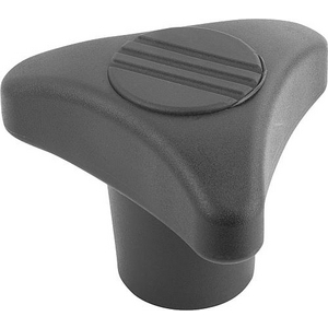K1020.18008 Dreisterngriff D=M08 D1=80 H=53,5, Form:K Thermoplast