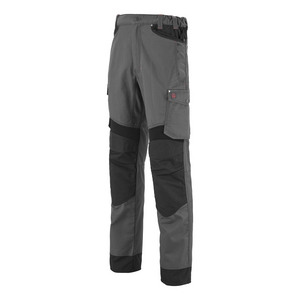 PANTALON ROTOR T60 RIPSTOP G.ACIER/NOIR UE1