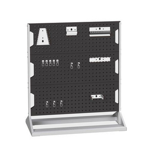 Rubix Rack Universal perfo panel rack double sided & hook kit with 6 panels and 40 piece ...