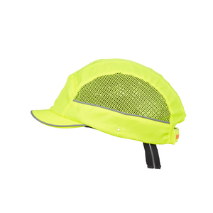 CASQUETTE AIR STREAM JAUNE FLUO VISIERE 3CM