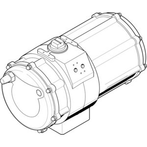 DAPS-2880-090-R-F16 Semi-rotary drive