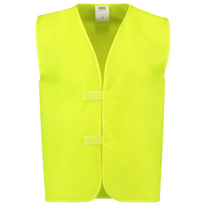 TRICORP VEILIGHEIDSVEST GEEN STRIPING 453012 GEEL MT XS-S