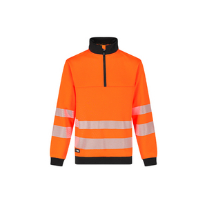 PULL COL MONTZIPP ORANGE SCUTI L ORANGE