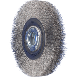 BROSSE PLATE RBU 180X25 AK32-2 FIL ACIER 0,2 43701235