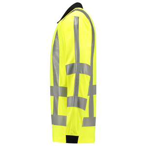 TRICORP POLOSHIRT LM RWS BIRDSEYE 203005 GEEL MT L