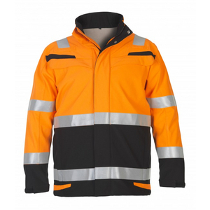 HYDROWEAR SOFTSHELL MULT MENORCA 043639 FLUO OR/ZWART MT 4XL
