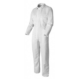 COMBINAISON ANTI STATIQUE T2 ESD BLANC MANCHE LONGUE
