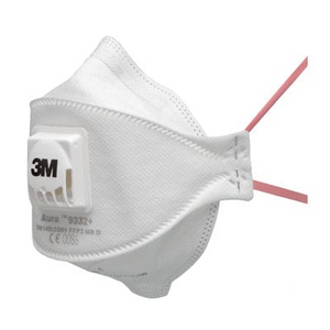 MASCHERINA AURA RESPIRATORE ANTIPARTICOLATO, FFP3, CON VALVOLA, 9332+ 7100258913