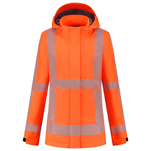 TRICORP SOFTSHELL RWS REVISIBLE DAMES 403702 ORANJE MT 4XL