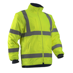 VESTE SOFTSHELL KAZAN - TAILLE S COLORIS - ORANGE HV/MARINE