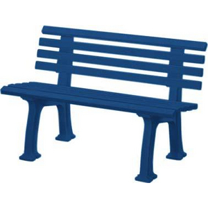 3110032775 Bank Mod. Ibiza 2 Sitzer blau 120 cm