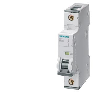 SIEMENS INSTALLATIEAUTOMAAT 5SY4106-7 C 6A 1P 10KA 230V