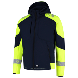 TRICORP SOFTSHELL REDEFINED REFL 406111 INK/GL MT 3XL