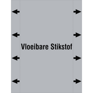 BRADY LEIDINGMERKER 160X210 VLOEIBARE STIKSTOF