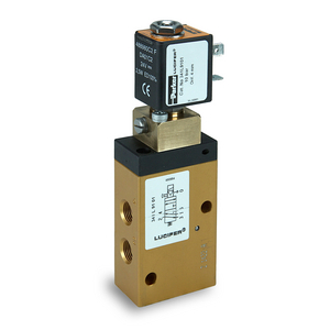 PARKER LUCIFER 5/2 MAGNEETVENTIEL 24VDC 341L9101