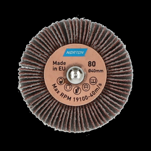 ROUE LAMELLES/TIGE WT 40X15X6 R207 GR 80 (STK) UE10
