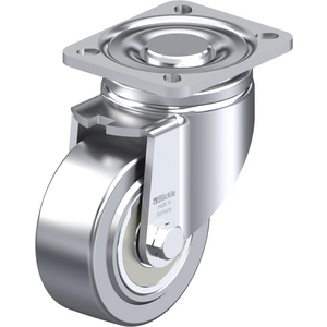 ROULETTE PIVOT. 700KG D.100MM AC ACIER 40MM MOY BILLE