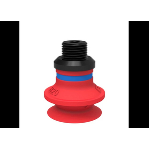VENTOSA B20 SILICONE, G1/8 MASCHIO/M5 FEMMINA PA 0110336