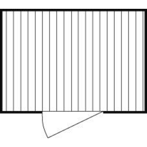 3110030655 Materialcontainer 3.00 m lackiert montiert