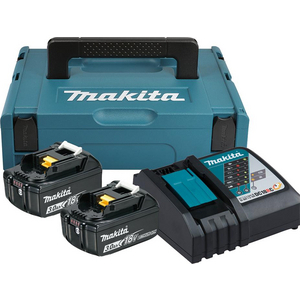 01793935, 8110100765, 197952-5 Power Source Kit 2x18,0V 3,0 Ah Ladegerät DC18RC MAKPAC