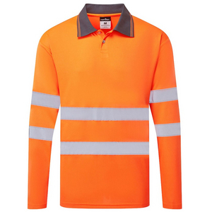 PORTWEST POLOSHIRT LM ES277 HI-VIS ORANJE MT M