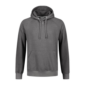 SANTINO HOODED SWEATER RENS DONKER GRIJS MT XXL