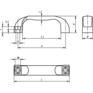 KIPP BEUGELGREEP ANTRACIETGRIJS PP K0190.209406
