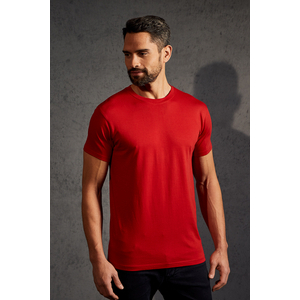 MENS PREMIUM-T FIRE RED 4XL PP62570204XL, T-Shirt, Single-Jersey, 100 % Baumw., 180 g/m²