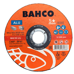 BAHCO SLIJPSCHIJF 115X1.6 C46P ALU 3911-115-T41-AL