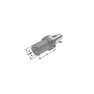 DOUILLE DE REDUCTION BT 40-3-70P/CM A TENON DIN6383
