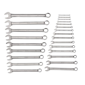 JEU DE CLE MIXTE 12P 24 PIECES 1/4-1-5/8