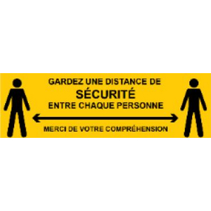 MARQUAGE AU SOL ANTIDERAPANT 450X150