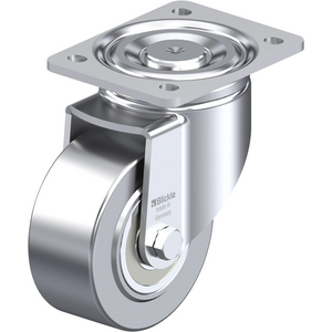 ROULETTE PIVOT. 900KG D.125MM AC ACIER 55MM MOY BILLE