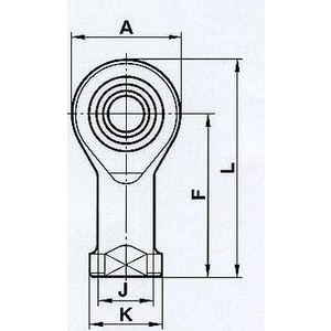 GIXSW 18 Gelenkkopf GIXSW 18
